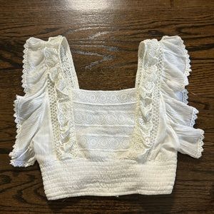 white surf gypsy top